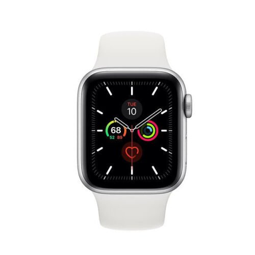 Apple Watch Series 5 44mm Cellular Stainless Steel (Simlockvrij) - Zilver