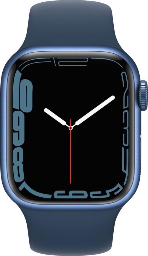 Apple Watch Series 7 - 41 mm - 4G - GPS - Blauw