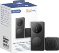 Aqara Smart Video Doorbell G4 - Compatibel met HomeKit - AI Gezichtsherkenning - Incl. Indoor Chime - Werkt op batterij&bedraad