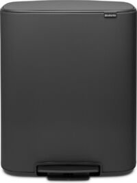 Brabantia Bo Prullenbak - 60 liter - Mineral Infinite Grey