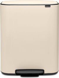 Brabantia Bo Prullenbak - 60 liter - Soft Beige