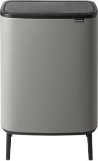 Brabantia Bo Touch Bin Hi Prullenbak - 60 liter - Mineral Concrete Grey