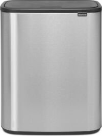 Brabantia Bo Touch Bin Prullenbak - 60 liter - Matt Steel Fingerprint Proof