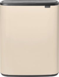 Brabantia Bo Touch Bin Prullenbak - 60 liter - Soft Beige