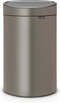 Brabantia Touch Bin Prullenbak - 10+23 liter - Afvalscheiding - Platinum