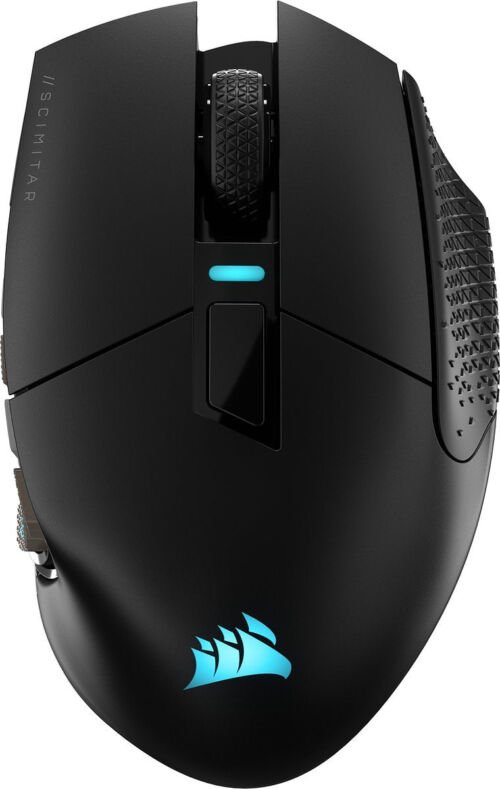 Corsair Scimitar Elite - Draadloze Optische Gaming Muis - RGB LED - Zwart