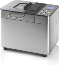 DOMO B3971 Broodbakmachine– 18 Programma’s – 500-1000g – Noten/Rozijnen Dispenser – Glutenvrij Programma – RVS