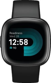 Fitbit Versa 4 - Smartwatch heren en dames - Zwart