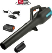 GARDENA PowerJet accu bladblazer - 18V P4A set - 100 km/h - Incl. accu en lader