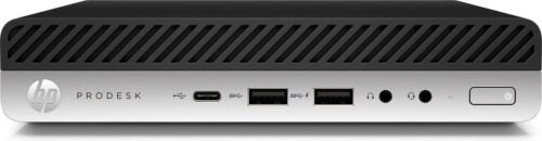 HP ProDesk 600 G4 i5-8500T mini PC Intel® Core™ i5 8 GB DDR4-SDRAM 256 GB SSD Windows 11 Pro Zwart