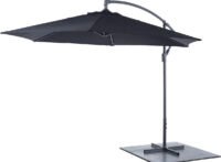 Lifetime Garden Zweefparsol - Parasol - 300 x 300 x 245 CM - Verstelbaar - Zwart