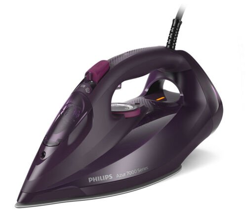 Philips 7000 series DST7061/30 strijkijzer Stoomstrijkijzer SteamGlide Elite-zoolplaat 3000 W Paars