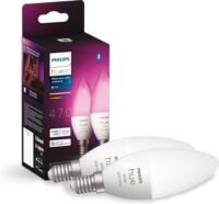 ehilips Hue LED lamp E14 set van 2 5