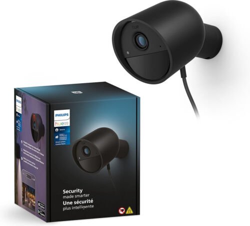 Philips Hue Secure camera - bedrade beveiligingscamera - zwart