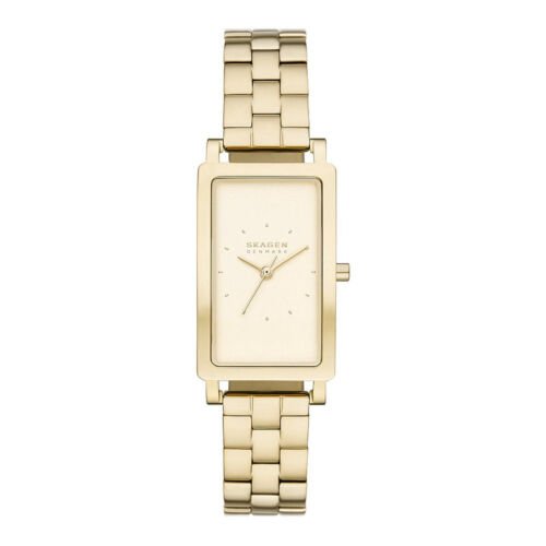 Skagen HAGEN SKW3098 Dames Horloge 22 mm - Goudkleurig