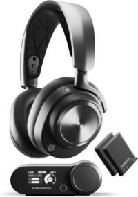 SteelSeries Arctis Nova Pro Wireless - Draadloze Gaming Headset - Zwart - PC