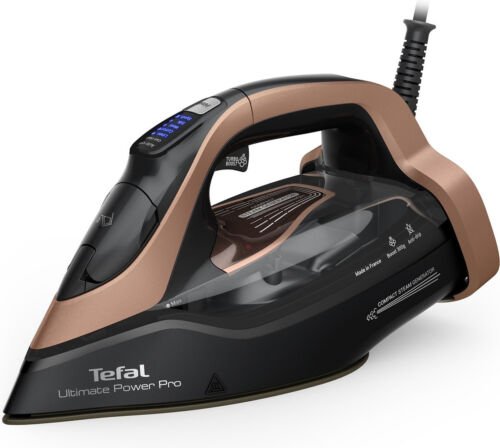 Tefal Ultimate Power Pro FV9E50 - Stoomstrijkijzer - 3200W - Zwart/Koper