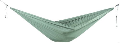 Ticket To The Moon - Hangmat - Home Hammock Sage Green (420× 300 cm. premium fabric with 22kN Carabiners. Ropes&Hammock Sleeves)