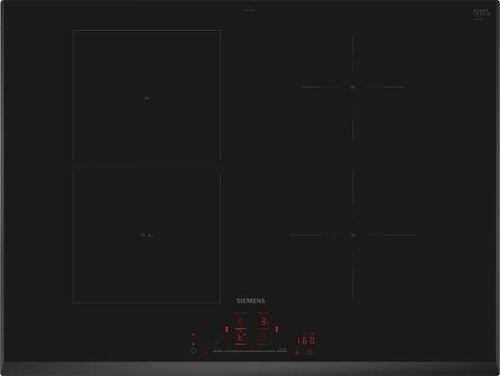 Siemens iQ500 ED751HSC1E kookplaat Zwart Ingebouwd 70 cm Inductiekookplaat zones 4 zone(s)