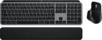 Logitech MX Keys S Combo for Mac toetsenbord Inclusief muis Thuis/Werk RF-draadloos + Bluetooth QWERTY US International Aluminium