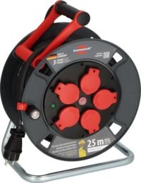 Brennenstuhl Professional kabelhaspel 300 KU 2200 (25m kabel in zwart