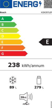 Bosch KGN397LEP - Serie 4 - Koel-vriescombinatie - RVS