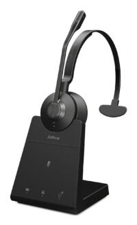 Jabra Engage 45 SE Headset Draadloos Hoofdband Kantoor/callcenter Zwart