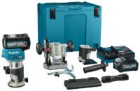 Makita RT001GM206 XGT 40V Max Li-ion Accu Boven- En Kantenfrees Set (2x 4