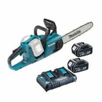 Makita DUC355PT2 36V (2x 18V) Li-Ion Accu Kettingzaag Set (2x 5.0Ah) - 350mm