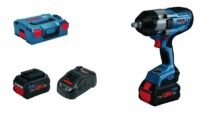 Bosch GDS 18V-1000 18V Li-Ion Accu BiTurbo Slagmoeraanzetter Set (2x 5