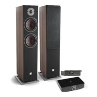 DALI Oberon 7C + Soundhub + BluOS Vloerstaande luidsprekers - Actief