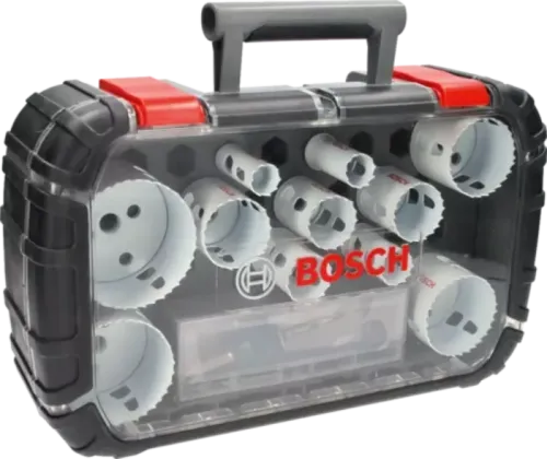 Bosch 061599760L 14-delige Gatzagenset In Koffer - Victorinox Mes