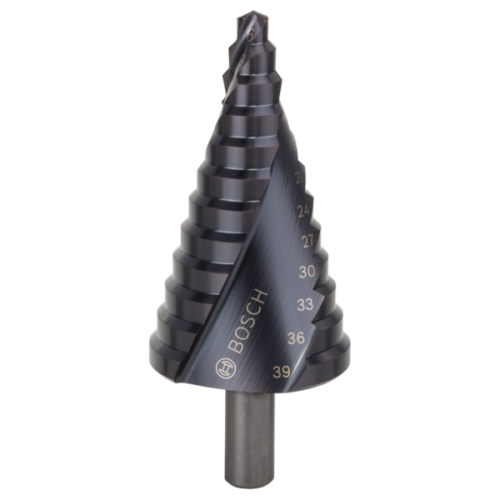 Bosch 2608588068 HSS-AlTiN 12 Metaalboor Trappenboor - 12 Trappen