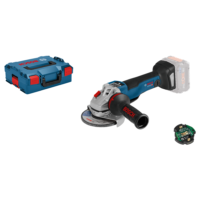 Bosch GWS 18V-10 PSC SOLO 18V Li-Ion Accu Haakse Slijper Body In L-boxx - 125mm - Koolborstelloos