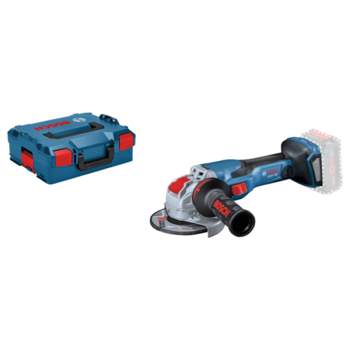 Bosch GWX 18 V-15 C 18V Li-Ion Accu X-LOCK BiTurbo Haakse Slijper Body In L-Boxx - 125 Mm - Koolborstelloos