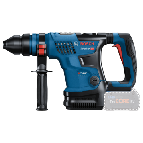 Bosch GBH 18V-34 CF 18V Li-ion Accu BiTurbo SDS-Plus Boorhamer Body In Koffer - 5