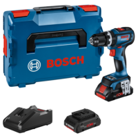 Bosch GSB 18V-90 C 18V Li-ion Accu Schroefklopboor Set (2x 4.0Ah) In L-Boxx - 64 Nm