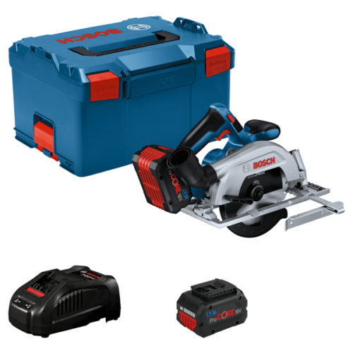 Bosch GKS 18V-57-2 18V Li-ion Accu Cirkelzaag Set (2x 5.5Ah) In L-Boxx - 165 Mm