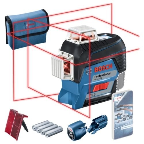 Bosch GLL 3-80 C 12V Li-Ion Accu Lijnlaser (4x 1