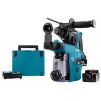 Makita DHR242RTJW 18V Li-Ion SDS-Plus Accu Combihamer Incl. Stofafzuiging Set (2x 5