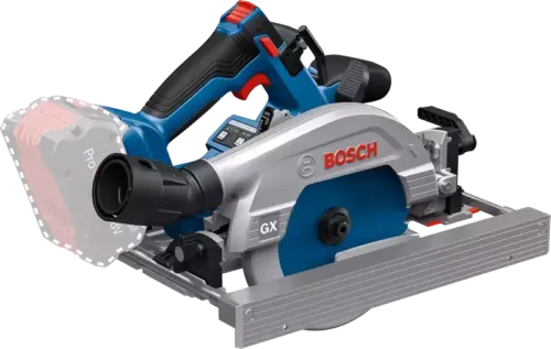 Bosch GKS 18V-57-2 GX 18V Accu Afkortzaag Voor Geleiderail Body In L-boxx - 165 Mm