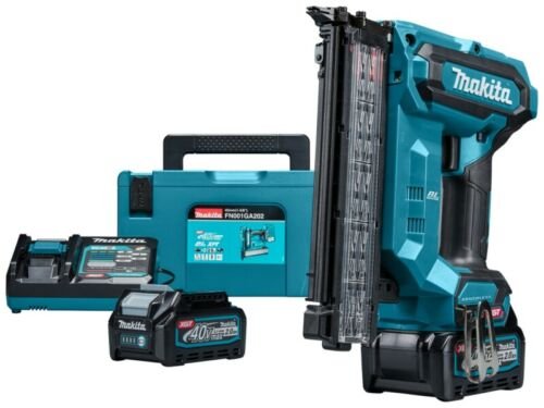 Makita FN001GA202 XGT 40V Max Li-ion Accu Brad Tacker Set (2x2