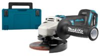 Makita DGA511ZJ 18V Li-Ion Accu Haakse Slijper Body In Mbox - 125mm - Koolborstelloos