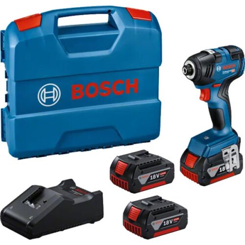 Bosch GDR 18V-200 Slagschroevendraaier Set In L-Boxx - 18V Li-Ion Accu (2x 4
