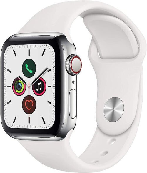 Apple Watch Series 5 40mm Cellular Stainless Steel (Simlockvrij) - Zilver