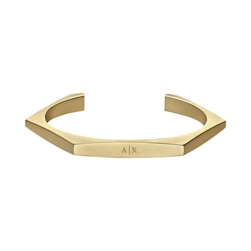 Armani Exchange AXG0138710 Heren Armband - Goudkleurig