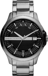 Armani Exchange Hampton AX2103 Herenhorloge 46 mm - Zilverkleurig