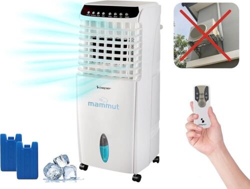 Beper VE.550 - Air Cooler - Draagbare Luchtkoeler - Verdampingskoeler - Koelventilator