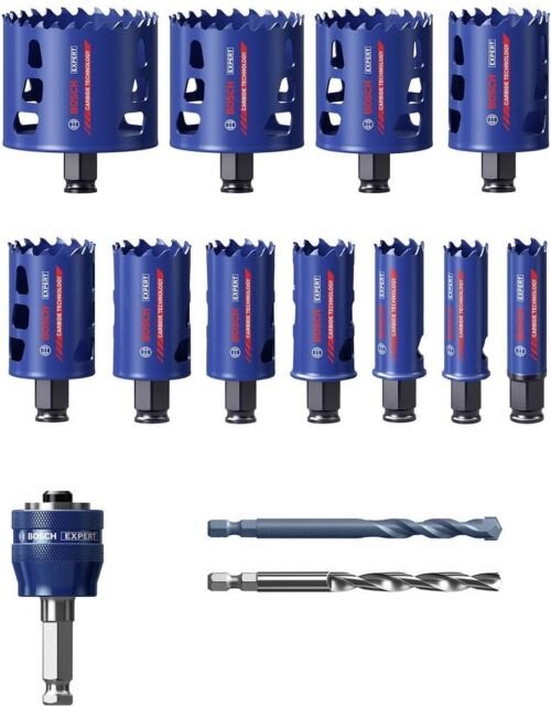 Bosch Expert Tough Material Gatenzaag - 14- delige set