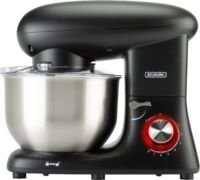Bourgini Kitchen Chef Plus Keukenmachine - 5.5L Mengkom - 1400W - Zwart - Keukenmixer - Keukenrobot
